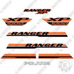 Polaris Ranger 1000 XP 2026 Decal Kit UTV - Premium Rust - Aftermarket Kit