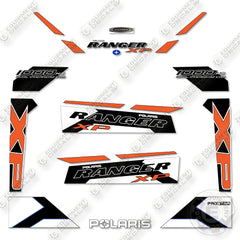 Polaris Ranger 1000HO XP White Lightning Decal Kit UTV -Orange- Aftermarket Kit