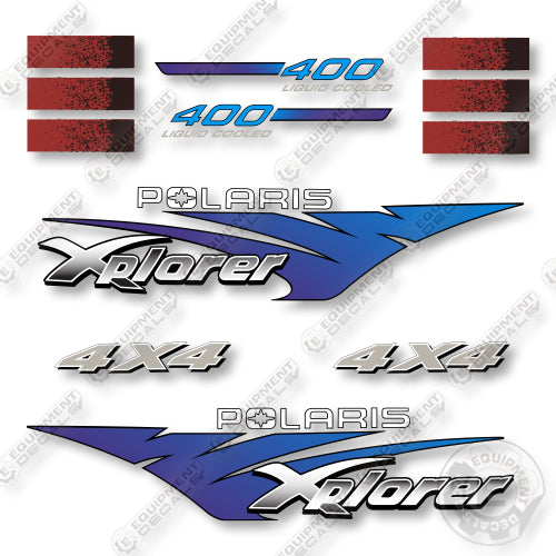 Polaris Ranger  400 Xplorer 1996  Decal Kit Utility Vehicle - Aftermarket Kit