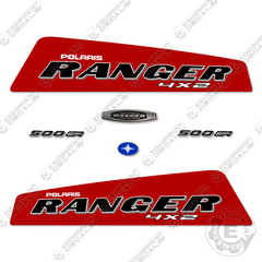 Fits Polaris Ranger 500 EFI 4X2 Decal Kit UTV - RED