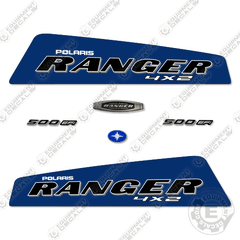 Fits Polaris Ranger 500 EFI 4X2 Decal Kit UTV - Blue