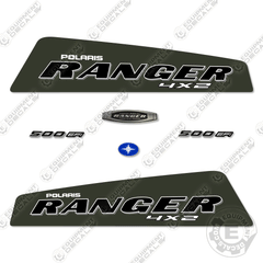Fits Polaris Ranger 500 EFI 4X2 Decal Kit UTV - Green
