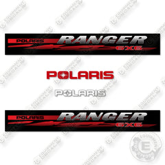 Fits Polaris Ranger 500 6X6 2002 Decal Kit UTV - CUSTOM BLACK & RED!