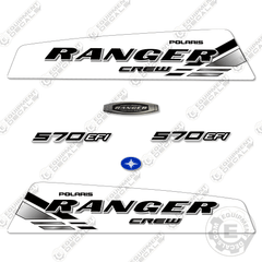 Fits Polaris Ranger 570 EFI Crew Decal Kit Utility Vehicle - 2019