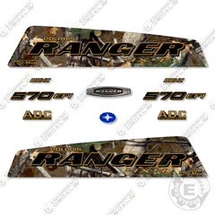 Fits Polaris Ranger 570 EFI Decal Kit Utility Vehicle - Pursuit Camo