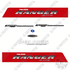 Fits Polaris Ranger 700 6X6 Decal Kit UTV - 2009 - RED