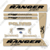 Image of Polaris Ranger 700 XP 2004-2008 Browning Edition Decal Kit Utility Vehicle - Aftermarket Kit