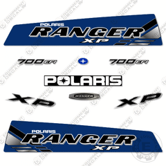 Fits Polaris Ranger 700 XP Decal Kit UTV 2009-2011 - Custom Blue