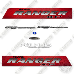 Fits Polaris Ranger 700 XP (2009) Decal Kit UTV- CUSTOM SUNSET RED!
