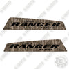 Image of Polaris Ranger 800 4x4 Camo Bed Decal Kit UTV -  Aftermarket Kit