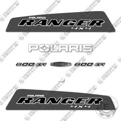 Fits Polaris Ranger 800 4X4 Decal Kit Utility Vehicle - GREY