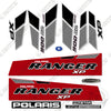 Image of Polaris Ranger 900 XP EPS (2015) Decal Kit UTV - Red - Aftermarket Kit