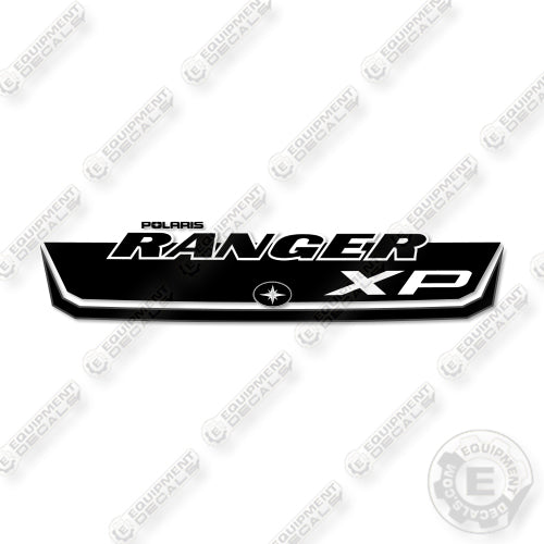 Polaris Ranger 900XP EPS 2017 Hood Decal Decal Kit UTV - Custom Black - Aftermarket Kit