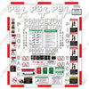 Image of Princeton PBX Decal Kit Piggy Back Forklift - Aftermarket Kit