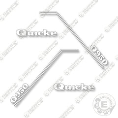 Quicke Q950 Decal Kit Front End Loader - Aftermarket Kit