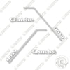Image of Quicke Q950 Decal Kit Front End Loader - Aftermarket Kit