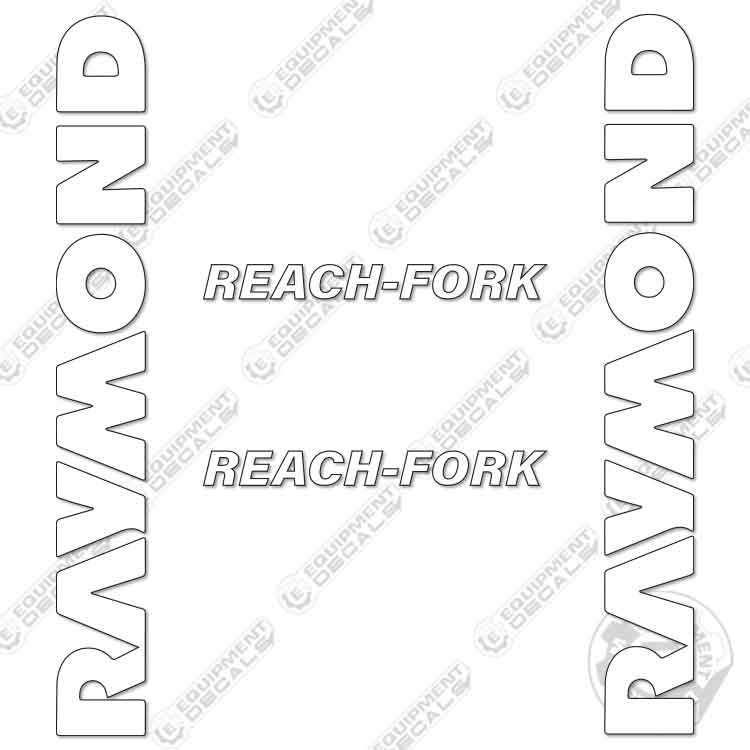 Fits Raymond 20R30TT Decal Kit Forklift