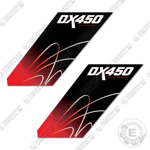 Fits Red D ARC DX450 Decal Kit Welder
