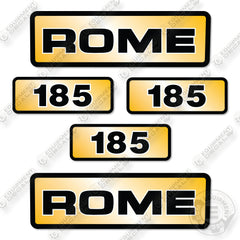 Rome 185 Decal Kit Disc Harrow - Aftermarket Kit