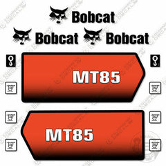 Fits Bobcat MT85 Mini Skid Steer Decal Replacement Kit