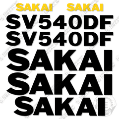 Fits Sakai SV540DF Decal Kit Roller