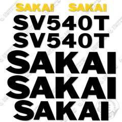 Fits Sakai SV540T Decal Kit Roller