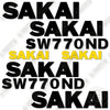 Image of Fits Sakai SW770ND Decal Kit Roller