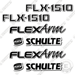 Fits Schulte FLX-1510 Decal Kit Mower