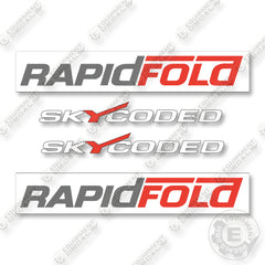 SkyJack Rapidfold and Skycoded Decal Kit Scissor Lift - Aftermarket Kit