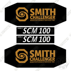 Fits Smith Challenger SCM 100 Decal Kit Sweeper Attachment