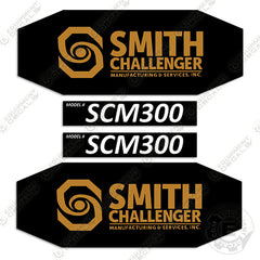 Fits Smith Challenger SCM 300 Decal Kit Sweeper Attachment