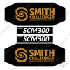 Image of Fits Smith Challenger SCM 300 Decal Kit Sweeper Attachment