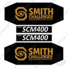 Image of Fits Smith Challenger SCM 400 Decal Kit Sweeper Attachment
