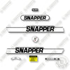 Image of Snapper 1650 Decal Kit Tractor - Aftermarket Kit