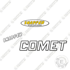 Fits Snapper Comet Decal Kit Riding Mower