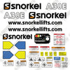 Image of Fits Snorkel A38E Decal Kit Boom Lift