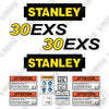 Image of Fits Stanley 30EXS Decal Kit Hydraulic Hammer