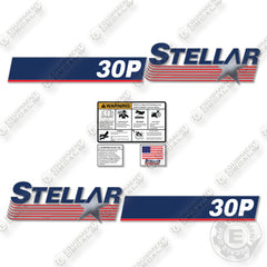 Stellar 30P Decal Kit Air Compressor - Aftermarket Kit