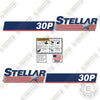 Image of Stellar 30P Decal Kit Air Compressor - Aftermarket Kit