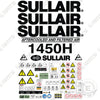 Image of Fits Sullair 1450H Decal Kit Air Compressor - Tier 3