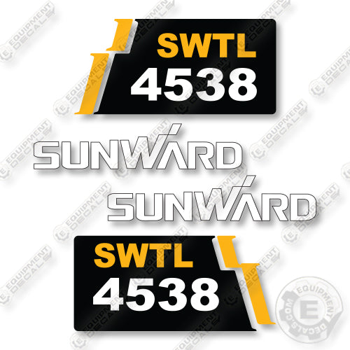 Sunward SWTL4538 Decal Kit Compact Track Loader - Aftermarket Kit