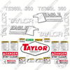 Image of Fits Taylor TE360L Decal Kit Forklift