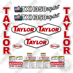 Fits Taylor TX350 Decal Kit Forklift