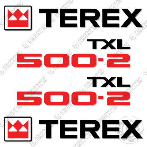 Terex TXL500-2 Decal Kit Wheel Loader - Aftermarket Kit