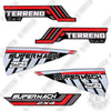 Image of Terrend Supermach 250 Decal Kit UTV- Aftermarket Kit - NOT GENUINE OEM