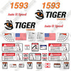 Image of Fits Tiger 1593 Decal Kit Crane