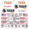 Image of Fits Tiger 7543 Decal Kit Crane