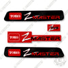 Image of Toro Z-Master Z149 Decal Kit Riding Mower - Aftermarket Kit