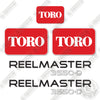 Image of Fits Toro Reelmaster 3550D Decal Kit Mower