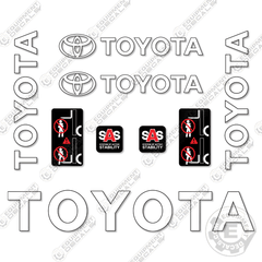 Fits Toyota 42-6FGCU15 Decal Kit Forklift